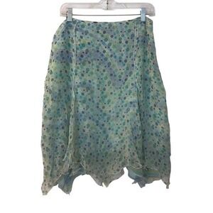 Vintage Sport Collection‎ Skirt Womens 14 Y2K NWT Silk Chiffon Fairy Whimsical